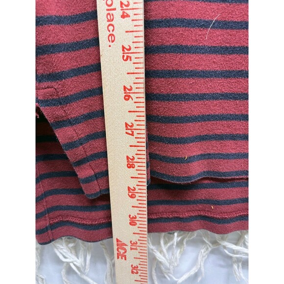 Vintage 90s Polo Striped Turtleneck Fits M - Picture 7 of 8